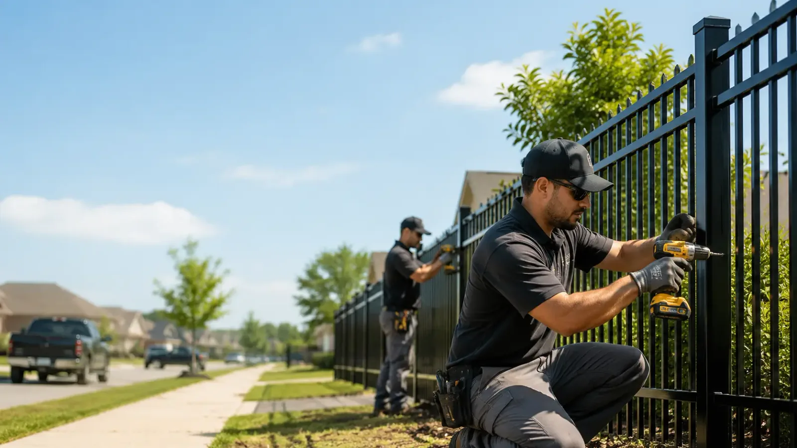 Metal Fence Installation in Eldon, IA